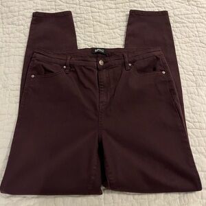 David Britton Wine Jeans